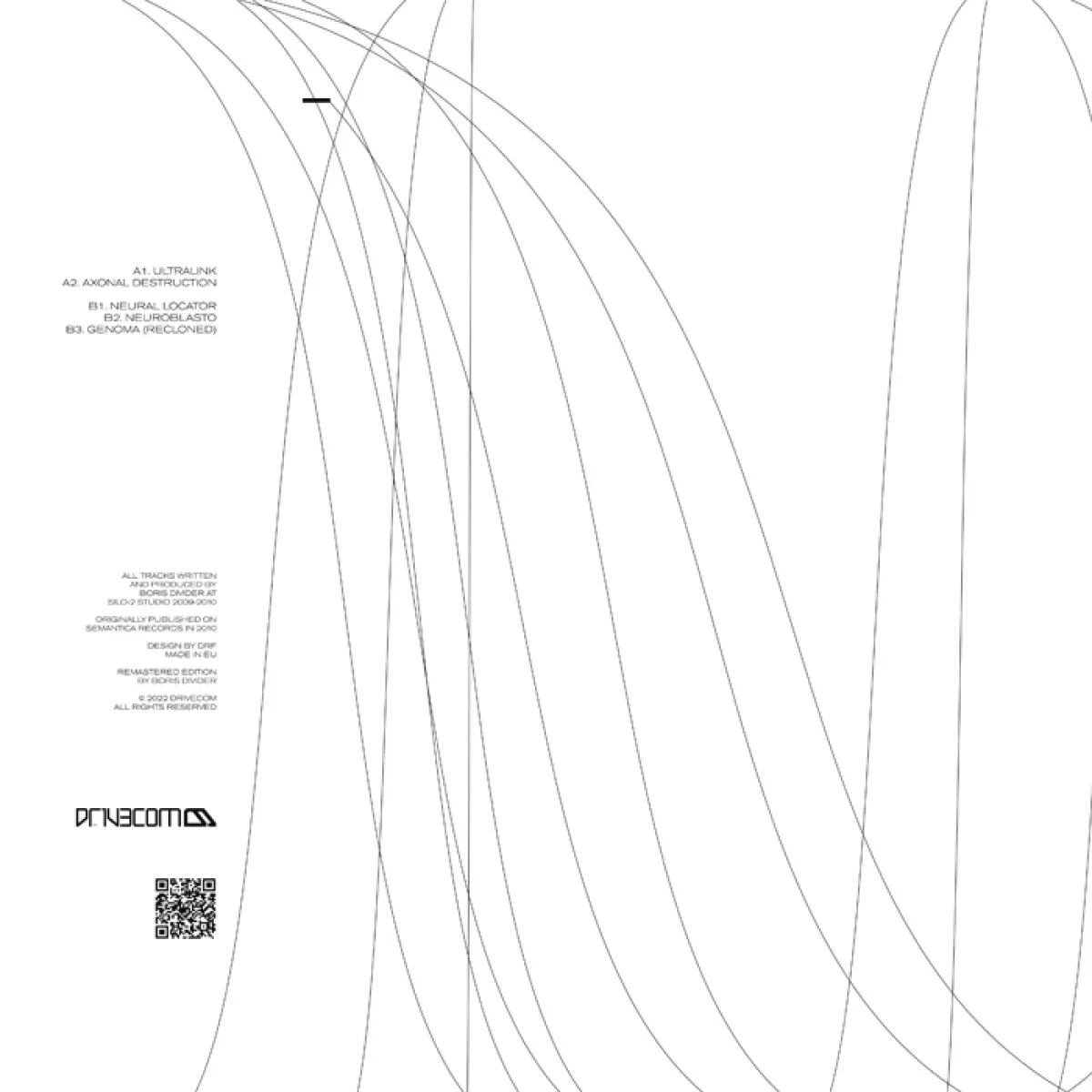 Back cover — Boris Divider — Ultralink