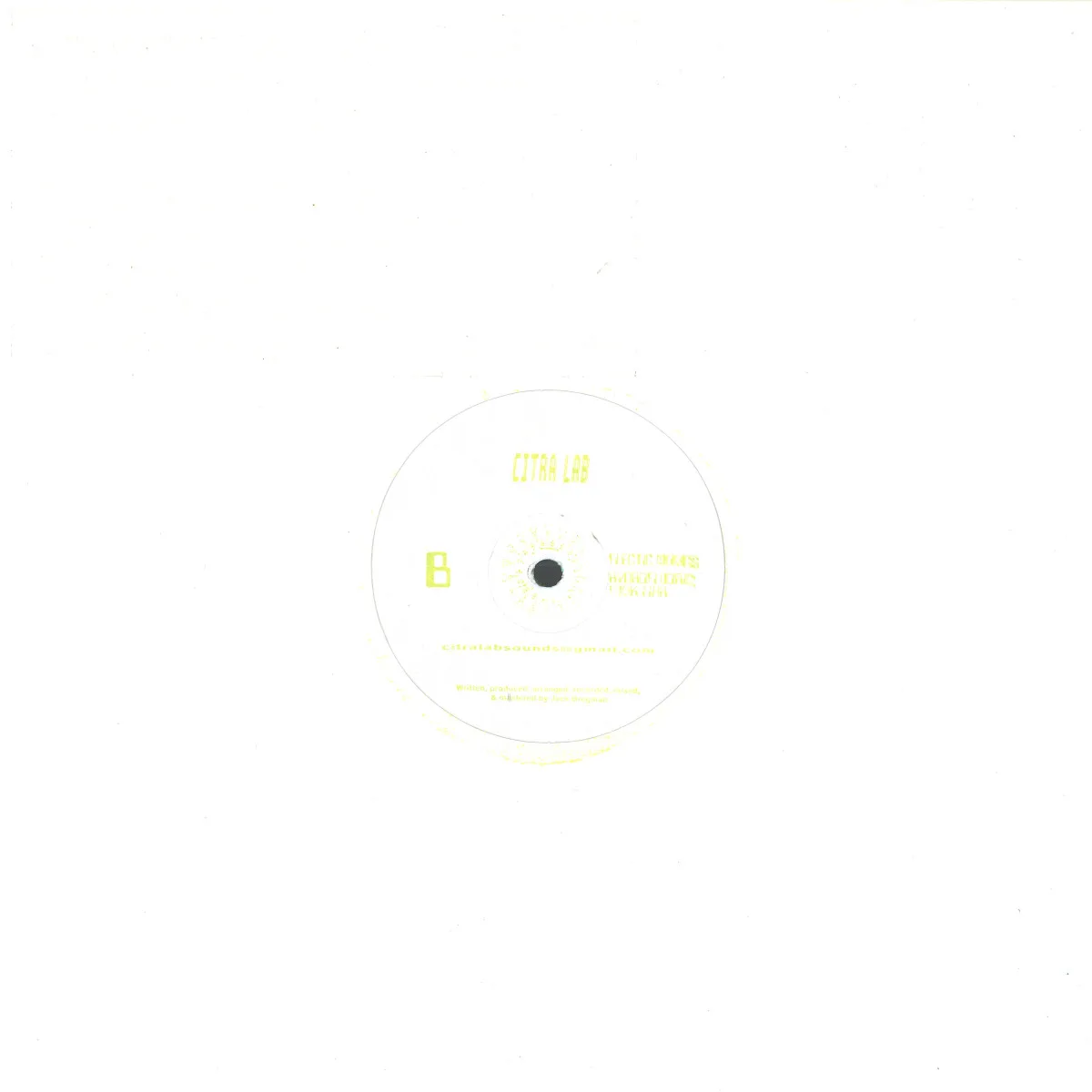 Back cover — Dj Club Sandwich — Flectic Mongs EP