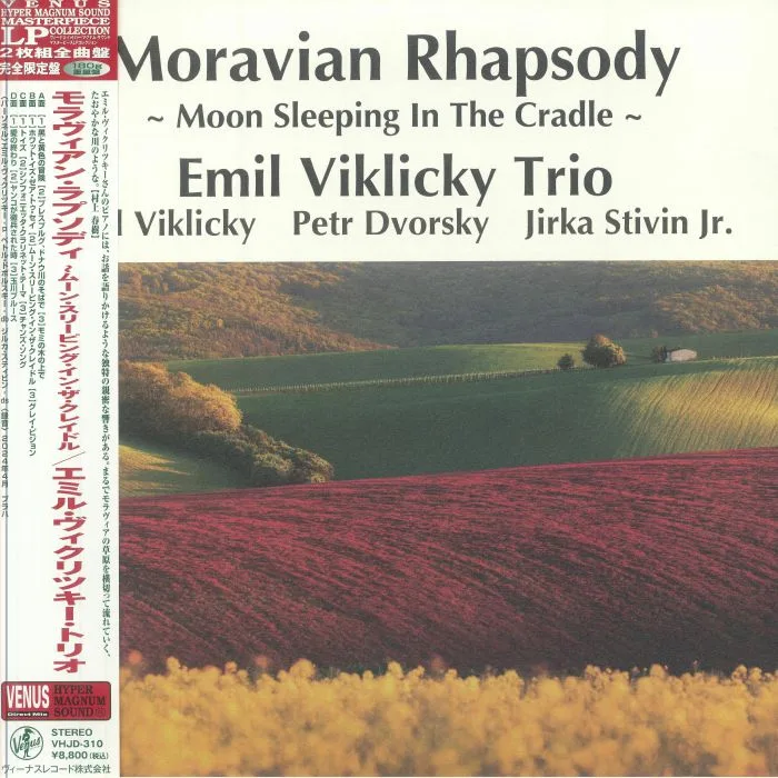 Front cover — EMIL VIKLICKY TRIO — Moravian Rhapsody