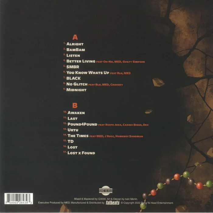 Back cover — PREMETHIUS — The Excavation