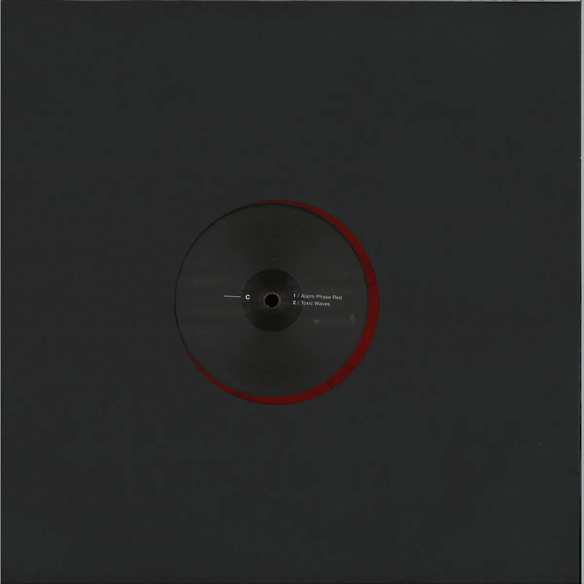 Back cover — Brainwashed Today — Alarm Phase Red 2x12"