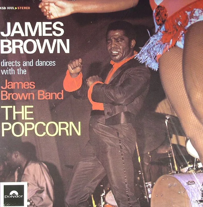Лицевая сторона обложки — James BROWN — The Popcorn