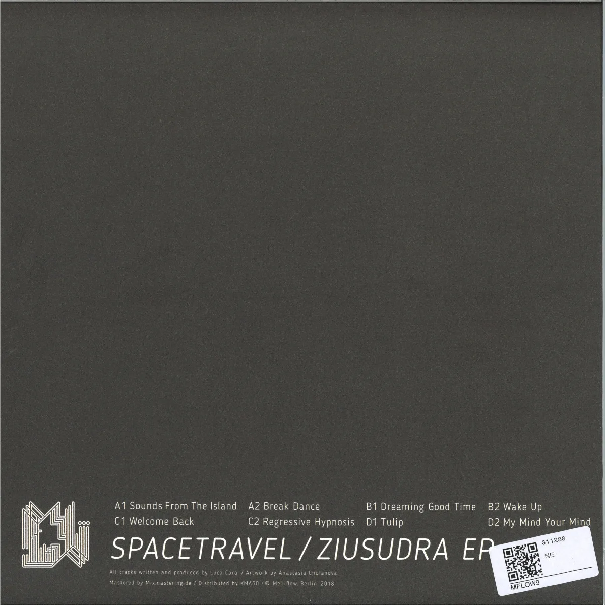 Back cover — Spacetravel — Ziusudra 2x12"