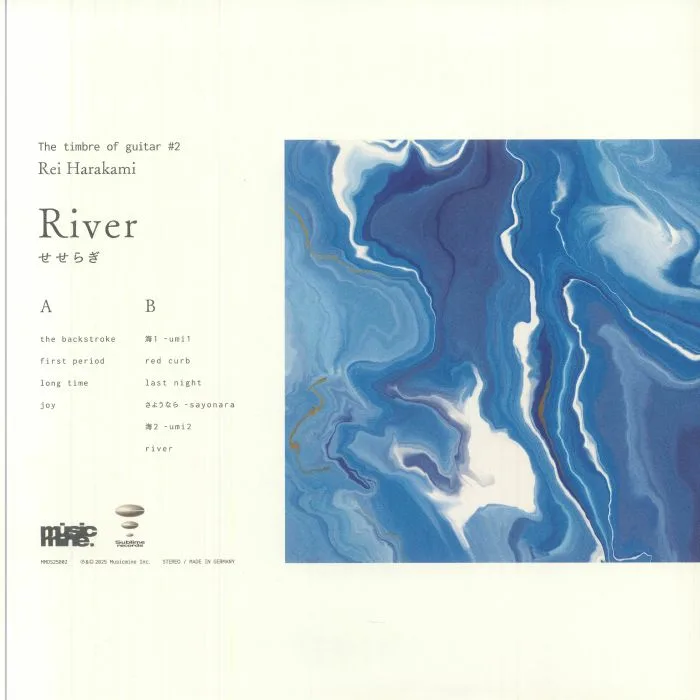 Back cover — Ayane SHINO — River The Timbre Of Guitar No 2 Rei Harakami