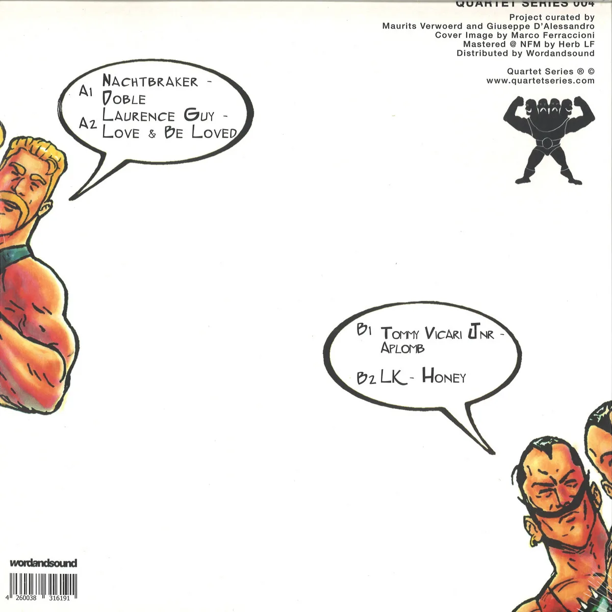 Back cover — Nachtbraker,Laurence Guy,Tommy Vicari,Lk — Quartet Series 004