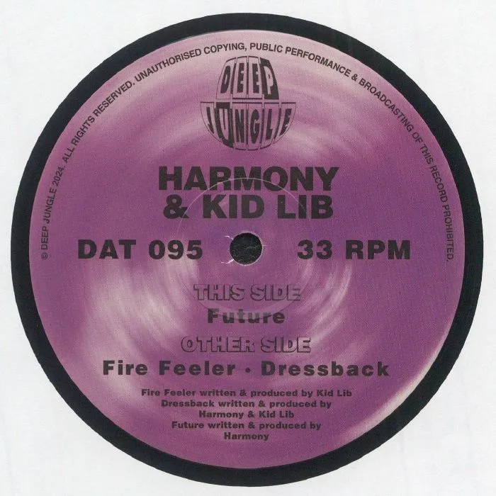 Обратная сторона обложки — HARMONY / KID LIB — Fire Feeler