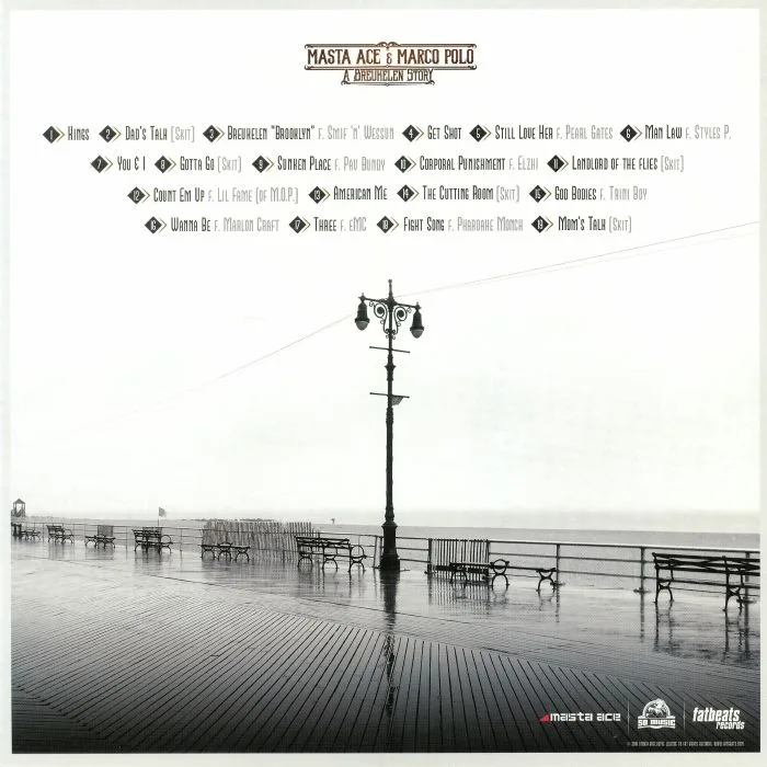 Back cover — MASTA ACE / MARCO POLO — A Breukelen Story