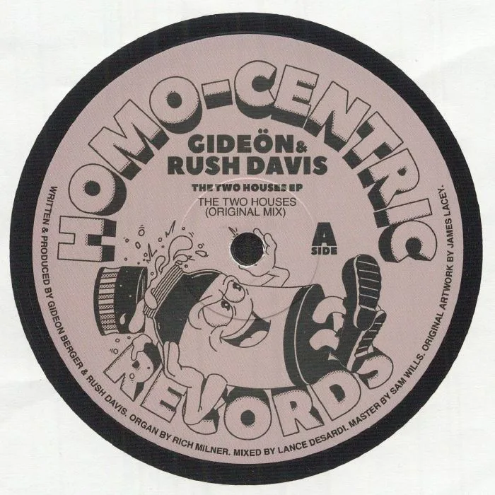 Лицевая сторона обложки — GIDEON / RUSH DAVIS — The Two Houses EP