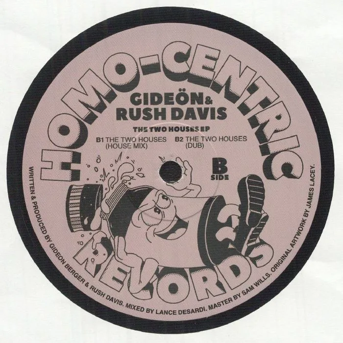 Обратная сторона обложки — GIDEON / RUSH DAVIS — The Two Houses EP