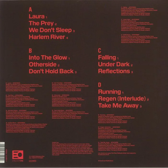 Back cover — MONOLINK — Under Darkening Skies