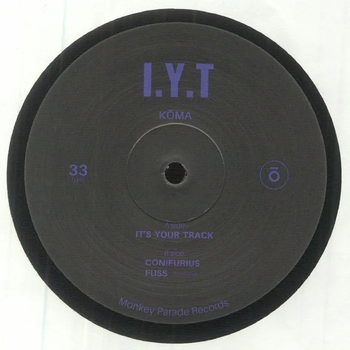Лицевая сторона обложки — KOMA — IYT EP