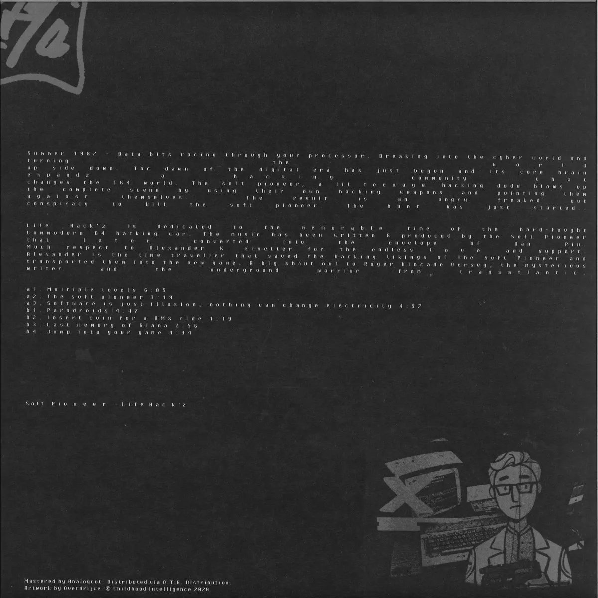Back cover — Soft Pioneer — Life Hack’z