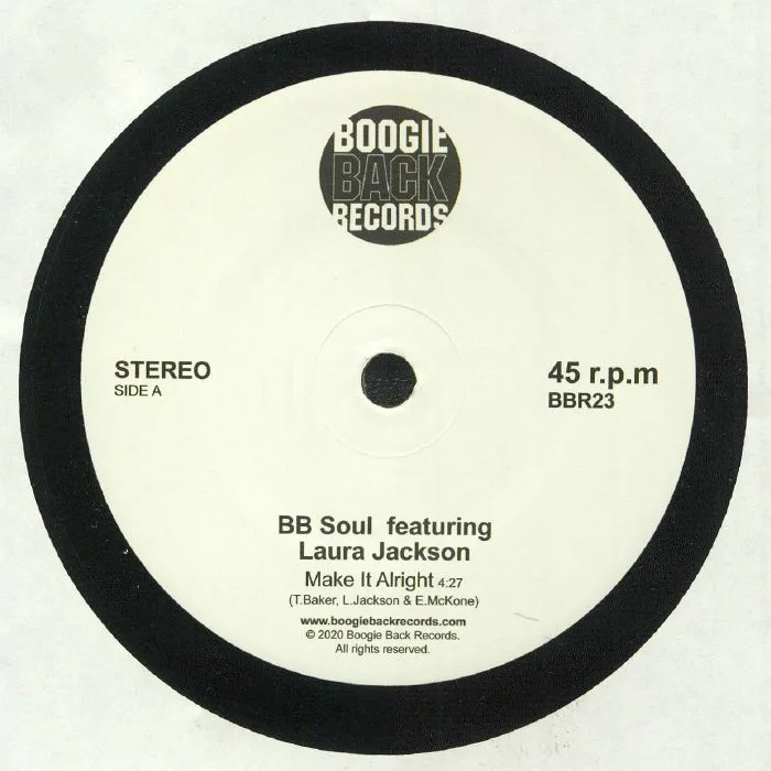 BB SOUL feat LAURA JACKSON — Make It Alright
