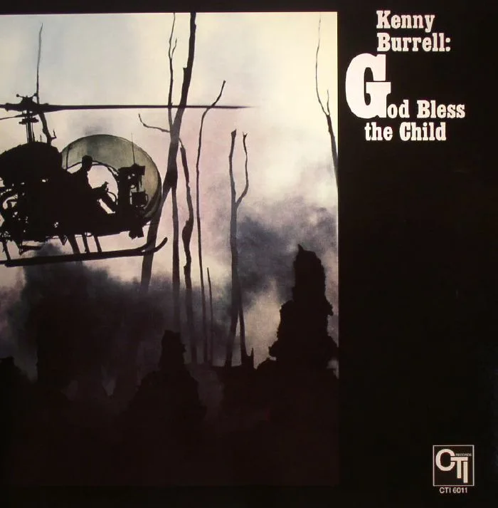 Лицевая сторона обложки — Kenny BURRELL — God Bless The Child