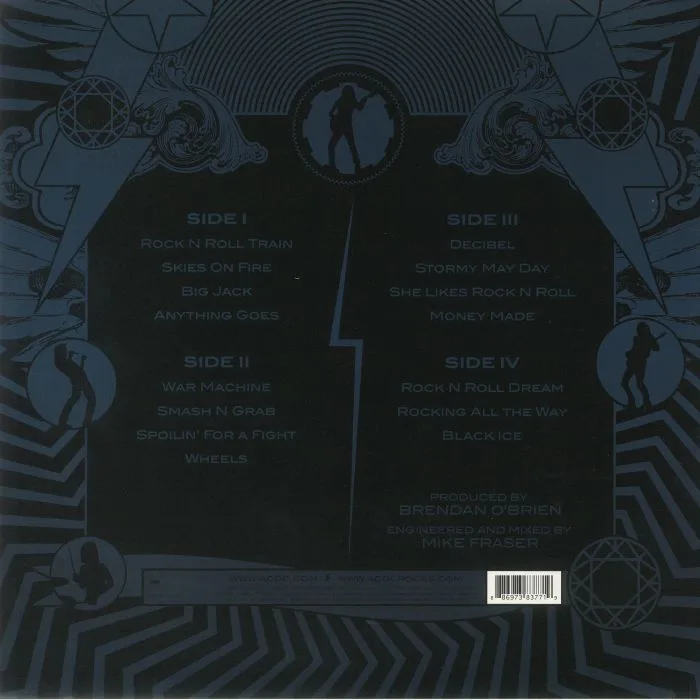 Back cover — AC / DC — Black Ice