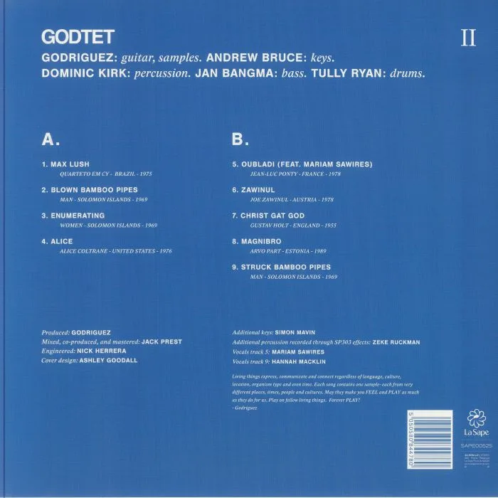 Back cover — GODTET — II