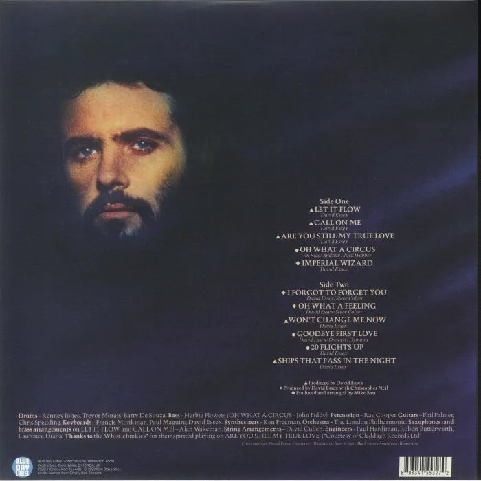 Обратная сторона обложки — David ESSEX — Imperial Wizard (reissue)