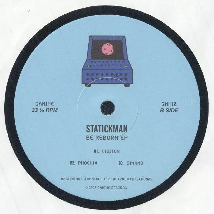 Обратная сторона обложки — Statickman — Be Reborn EP