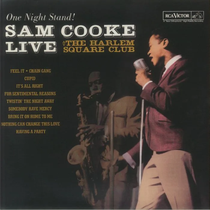 Front cover — Sam COOKE — One Night Stand: Live At The Harlem Square Club (reissue)
