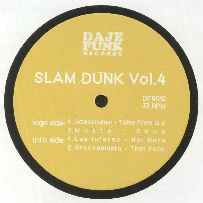 Back cover — SOULDYNAMIC / MUSTA / LES INFERNO / GROOVEMASTA — Slam Dunk Vol 4