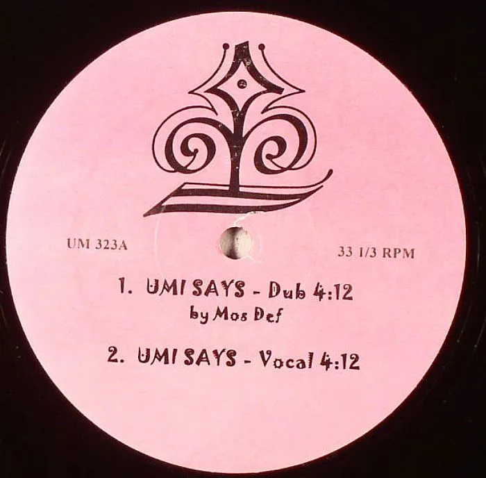 Front cover — UMI SAYS / SANDSTORM — Umi Says / Sandstorm