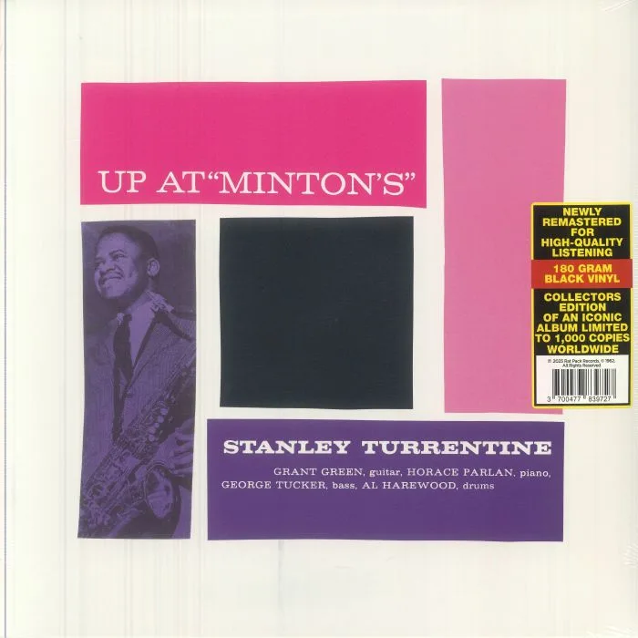 Stanley TURRENTINE — Up At Minton's Vol 2 (remastered)