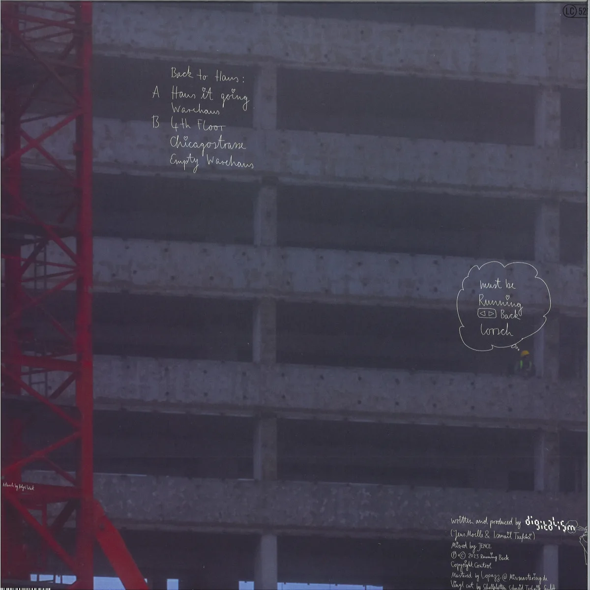 Back cover — Digitalism — Back To Haus