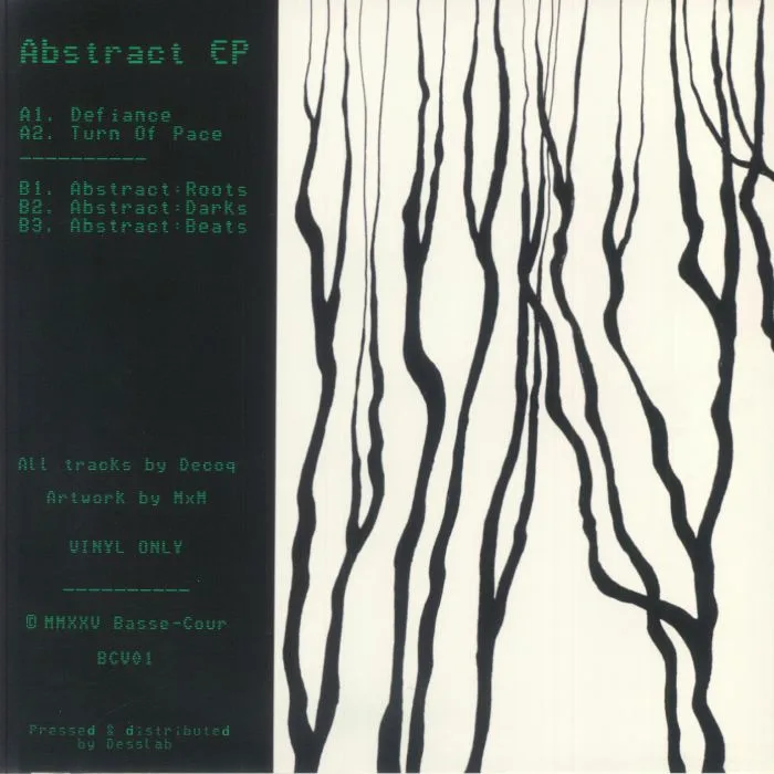 Обратная сторона обложки — DECOQ — Abstract EP