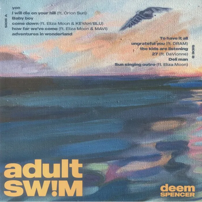 Back cover — Deem SPENCER — Adultswim