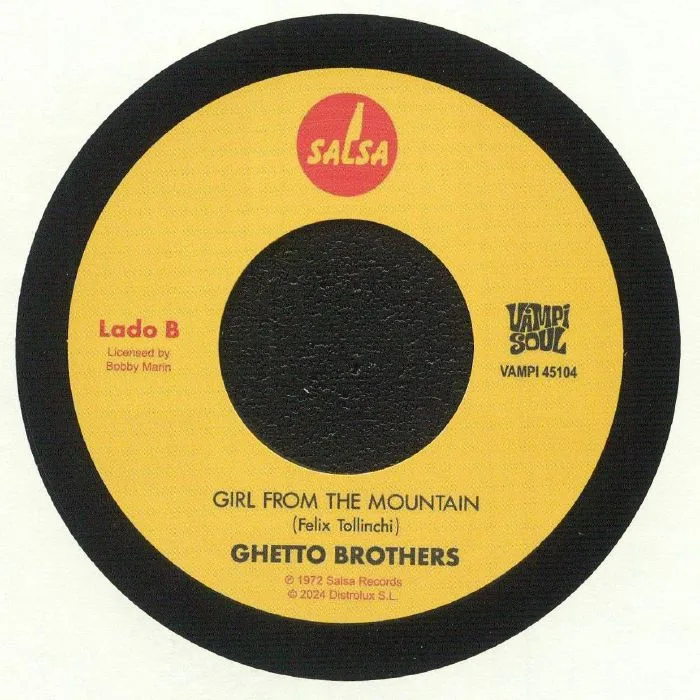 Обратная сторона обложки — GHETTO BROTHERS — Got This Happy Feeling