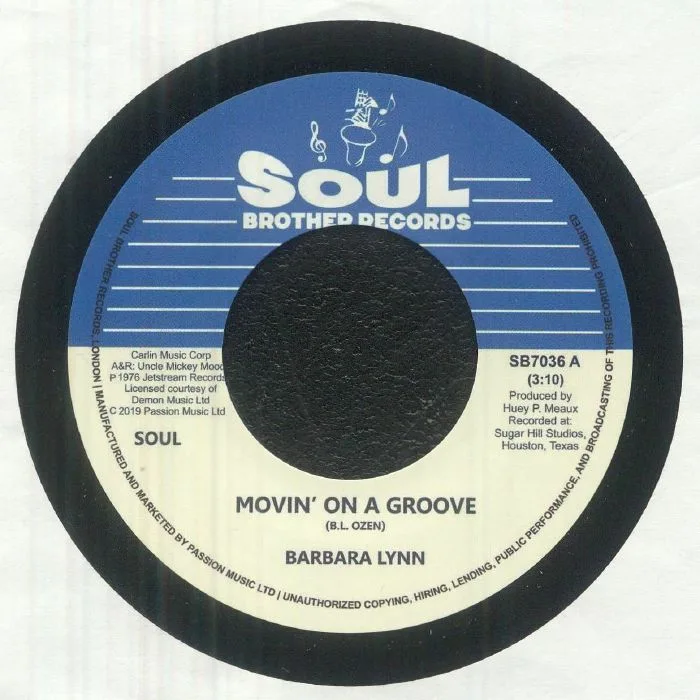 Front cover — Barbara LYNN — Movin' On A Groove