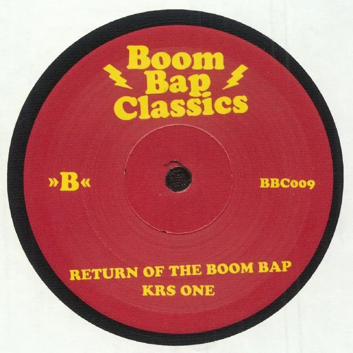 Back cover — KRS ONE / CHANNEL LIVE — Boom Bap Classics Vol 9