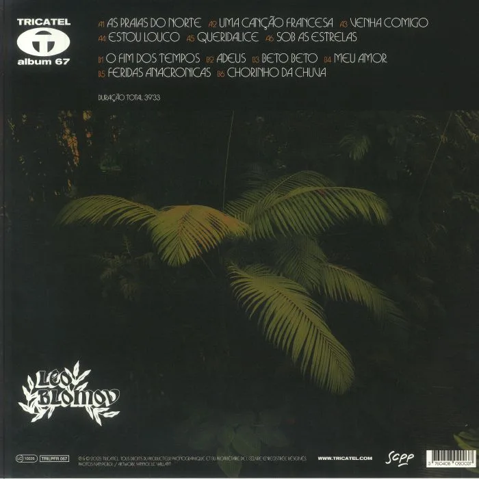 Back cover — Leo BLOMOV — Blomovinho