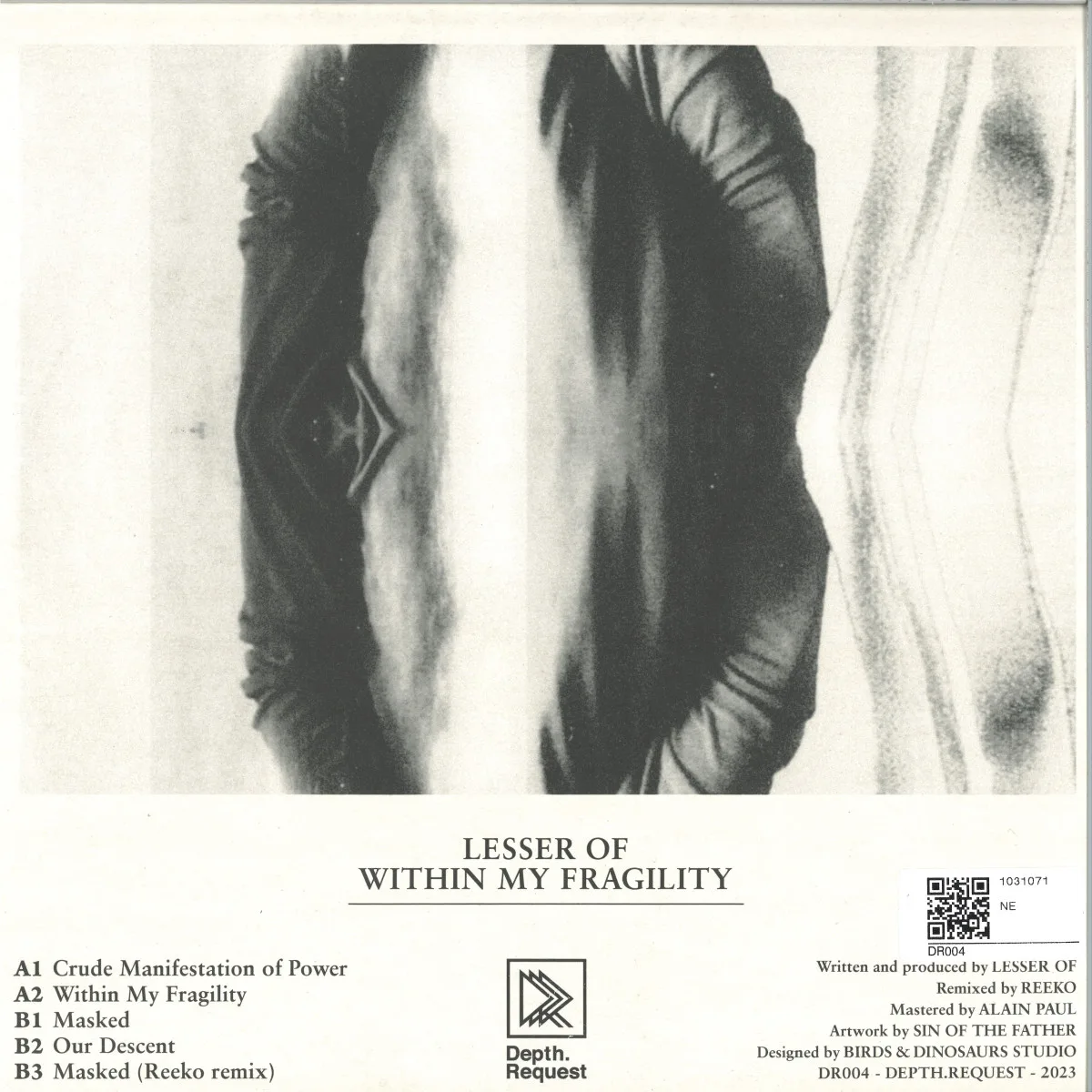 Обратная сторона обложки — Lesser Of — Within My Fragility