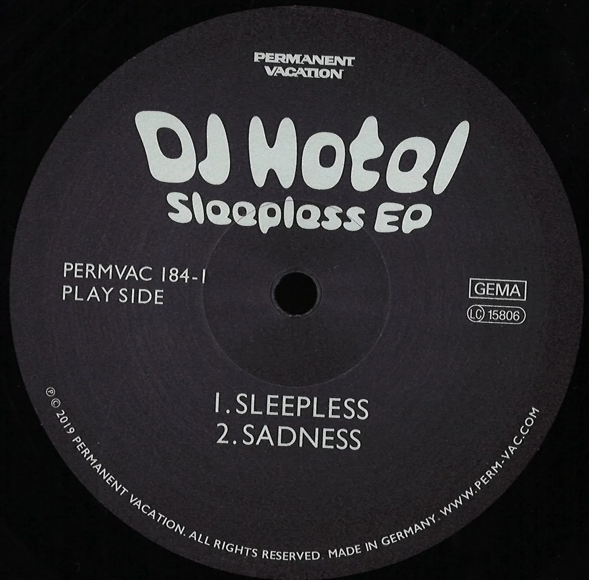 Dj Hotel — Sleepless EP