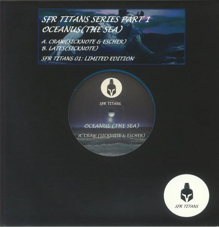 Front cover — SICKNOTE / ESCHER — Oceanus: The Sea