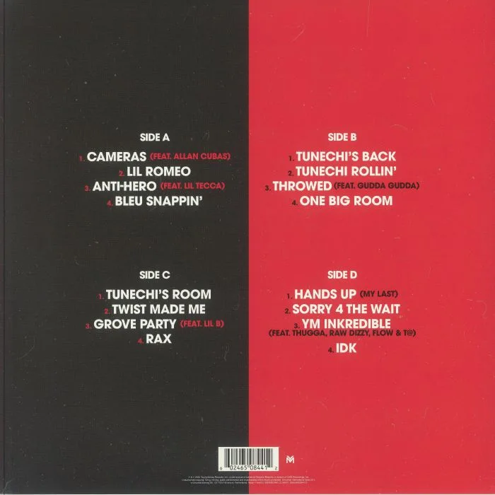 Back cover — LIL WAYNE — Sorry 4 The Wait (Record Store Day RSD 2024)