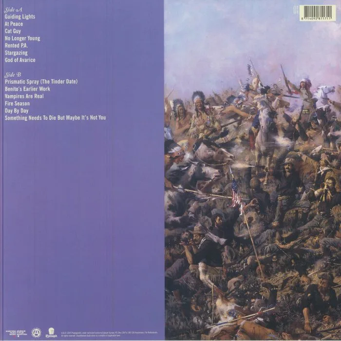 Back cover — PROPAGANDHI — At Peace