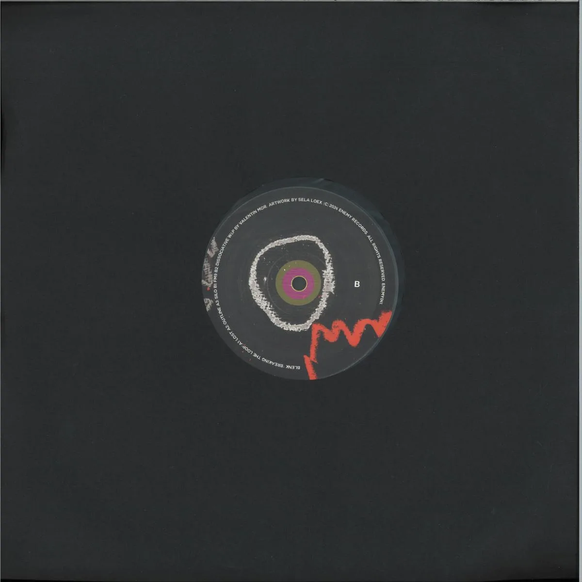 Back cover — Blenk — BREAKING THE LOOP