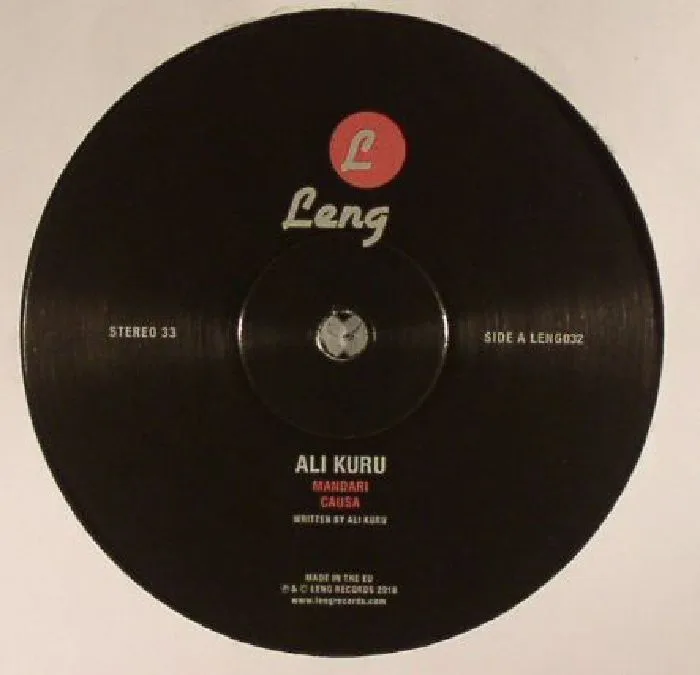 Front cover — Ali KURU — Mandari