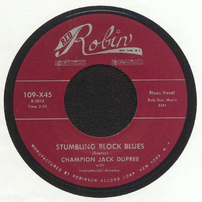 CHAMPION JACK DUPREE — Stumbling Block Blues (reissue)