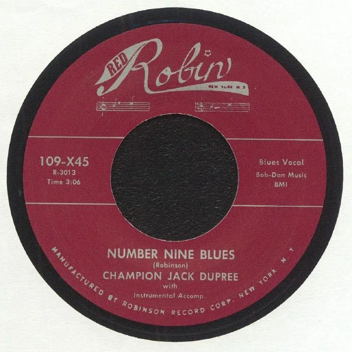 Back cover — CHAMPION JACK DUPREE — Stumbling Block Blues (reissue)