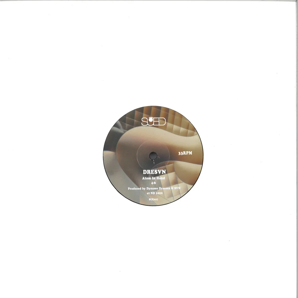 Обратная сторона обложки — Dresvn — Atom in Hand ep.