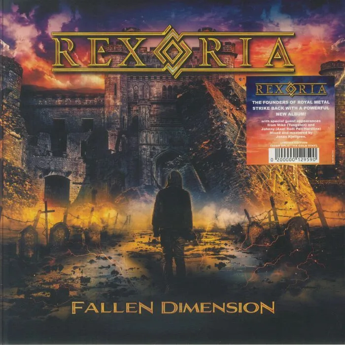 Лицевая сторона обложки — REXORIA — Fallen Dimension