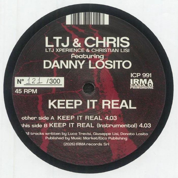 Обратная сторона обложки — LTJ XPERIENCE / CHRISTIAN LISI feat DANNY LOSITO — Keep It Real