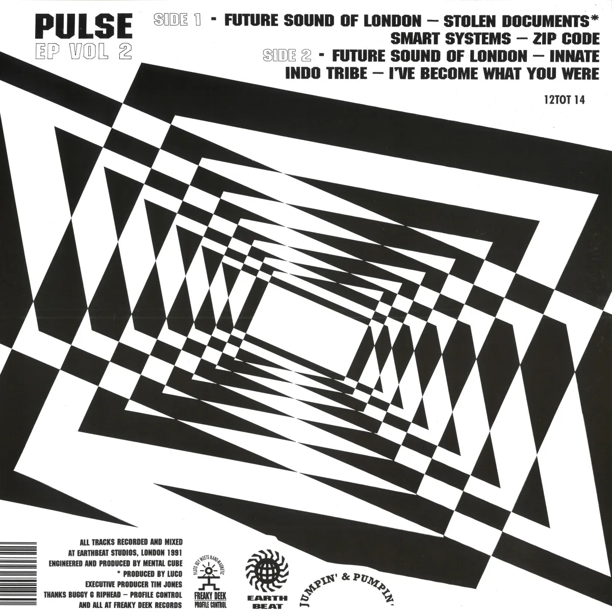 Обратная сторона обложки — Various — The Pulse Vol 2