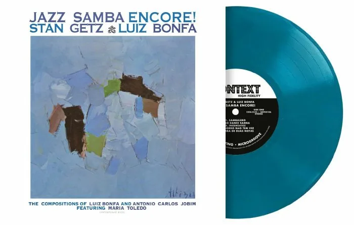 Лицевая сторона обложки — Stan GETZ / LUIZ BONFA — Jazz Samba Encore! (reissue)