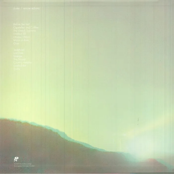 Back cover — DUSTER — Remote Echoes