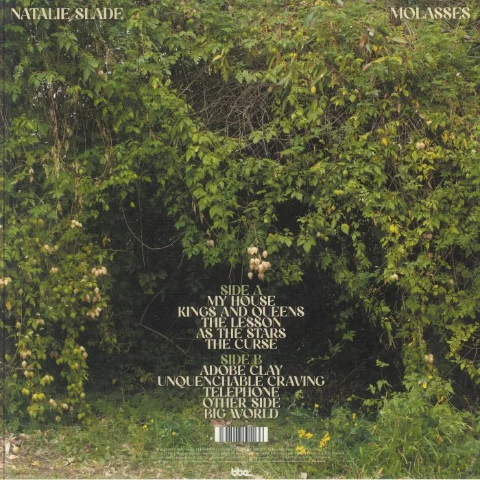 Back cover — Natalie SLADE — Molasses