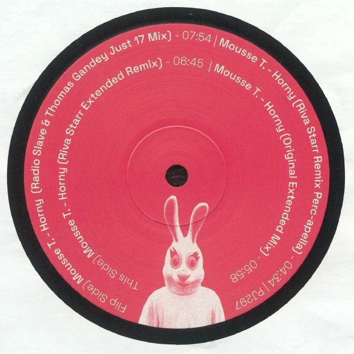 Лицевая сторона обложки — MOUSSE T — Horny (remixes & original)